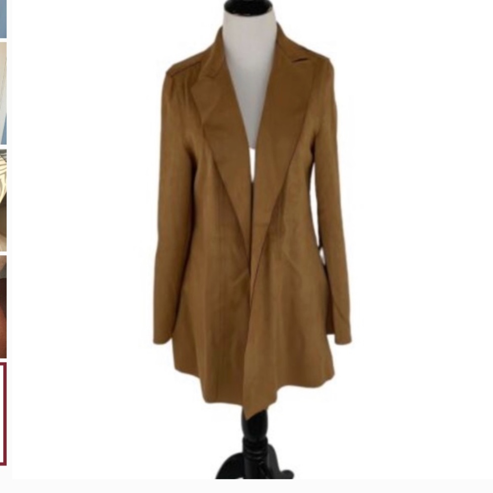 🧥🔥NWOT- Peter Nygard Coat - Size Large - Faux Suede  - Super Soft -Brand NEW🔥